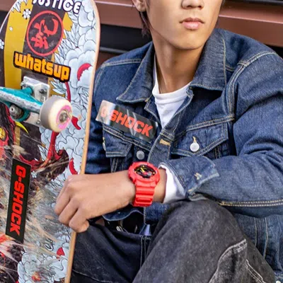 Casio G-shock Analog-digital 'red'