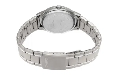 Casio Sports Quartz Waterproof Stainless Steel Strap Unisex Mens Silvergray Analog