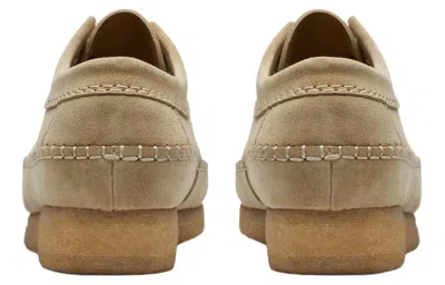Clarks Weaver Suede 'maple' In Brown