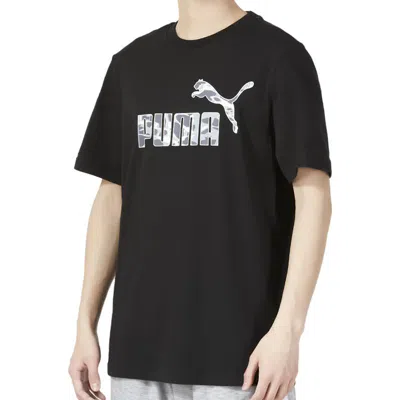 Puma Summer Splash Graphic T-shirt 'black'