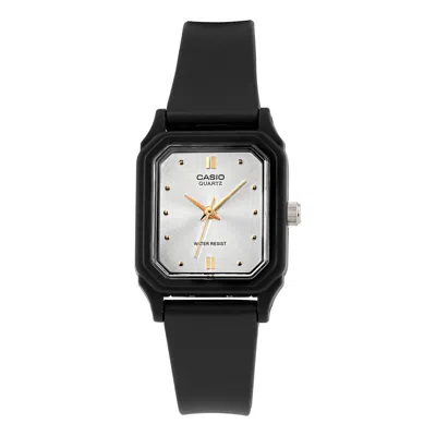 Casio Sports Quartz Waterproof White Analog In Black