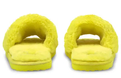 Puma (wmns)  Fluff Slides 'fluo Yellow' In Gold