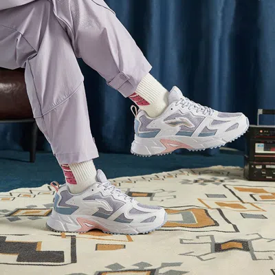 Li-ning (wmns)  Running 'white Purple' In Multi