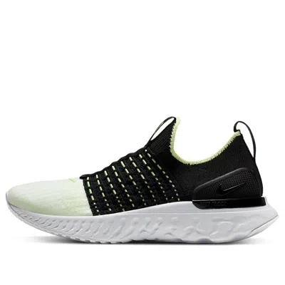 Nike (wmns)  React Phantom Run Flyknit 2 'black Volt'