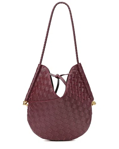 Tiffany & Fred Paris Woven Leather Hobo Shoulder Bag