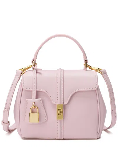 Tiffany & Fred Paris Smooth Leather Top Handle Crossbody