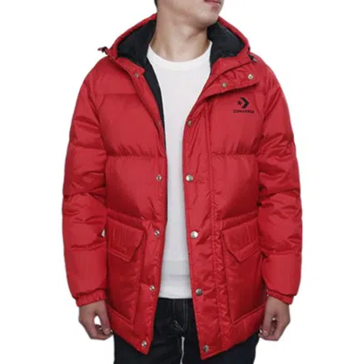 Converse Down Fill Puffer Jacket 'red'