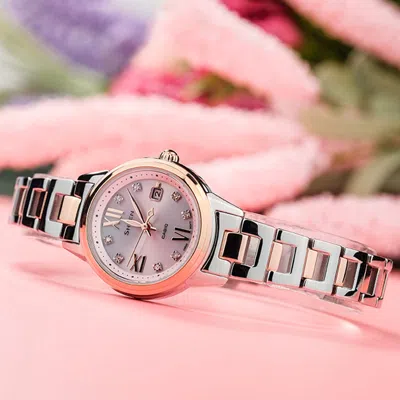 Casio Sheen Solar Powered Quartz Waterproof Sapphire Crystal In Silver