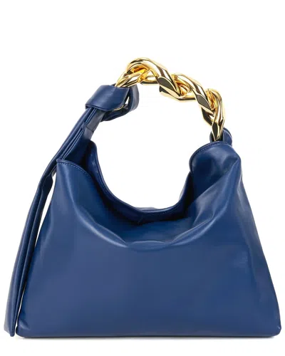 Tiffany & Fred Paris Golden Buckle Soft Leather Hobo Bag
