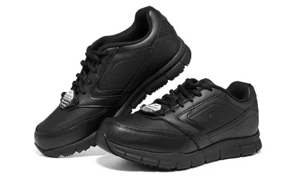 Skechers Work Relaxed Fit: Nampa Sr Work Trainers Men In Black