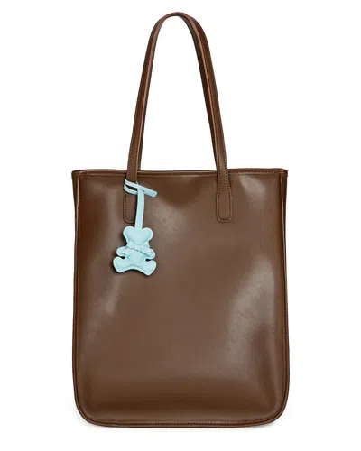 Tiffany & Fred Paris Smooth Leather Double Handle Tote