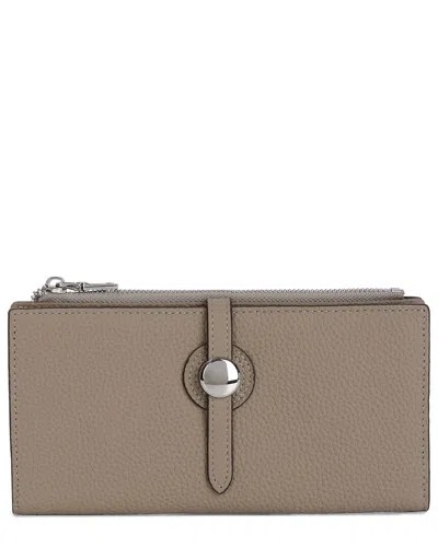 Tiffany & Fred Paris Pebble Leather Wallet