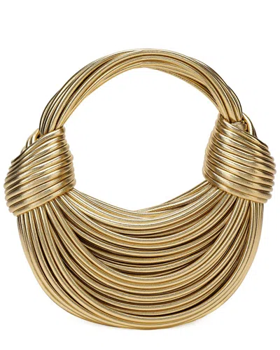 Tiffany & Fred Paris Smooth Leather String Satchel