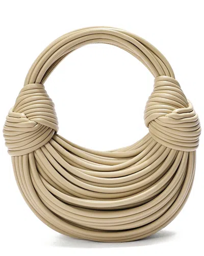 Tiffany & Fred Paris Smooth Leather String Bag