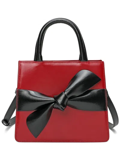 Tiffany & Fred Paris Smooth Leather Top-handle Shoulder Bag