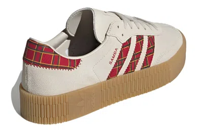 Adidas Originals (wmns) Adidas Sambarose 'clear Brown Scarlet Collegiate Green' In Neutral