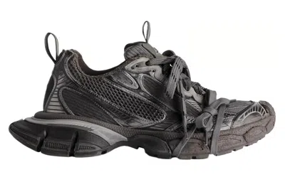 Balenciaga (wmns)  3xl Sneakers 'grey Brown Mesh' In Black