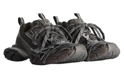 Balenciaga (wmns)  3xl Sneakers 'grey Brown Mesh' In Black