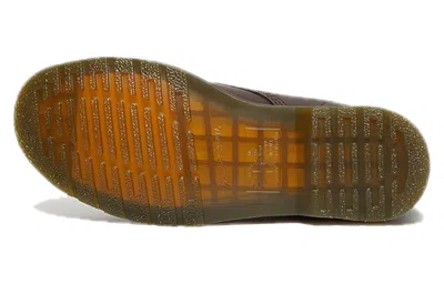 Dr. Martens 101 27761201 Boots Unisex Dark Brown Leather Ankle Gal1288 In Brown