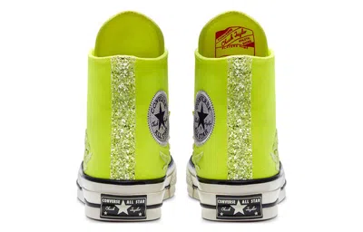 Converse (wmns)  Chuck 70 High 'archival Glitter Flame - Lemon Venom' In Green