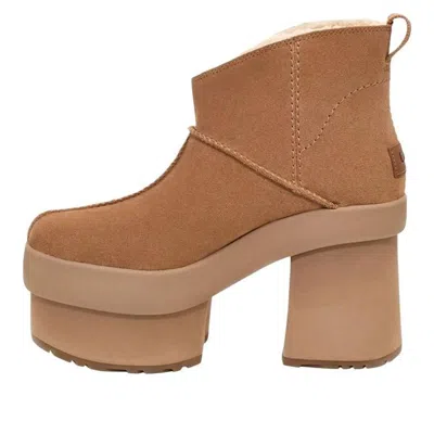 Ugg (wmns)  New Heights Platform Mini 'chestnut' In Multi