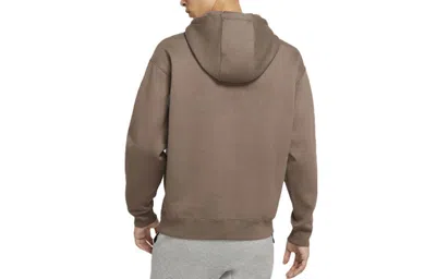 Nike Hooded Sweatshirt In Brown