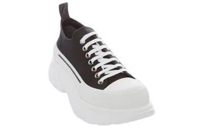 Alexander Mcqueen Smooth Sneakers With 45mm Thread In Multi