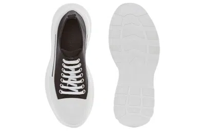 Alexander Mcqueen Smooth Sneakers With 45mm Thread In Multi