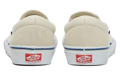 Vans Vault Man Sneakers Cream Size 8 Textile Fibers In Neutral