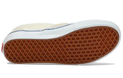 Vans Vault Man Sneakers Cream Size 8 Textile Fibers In Neutral