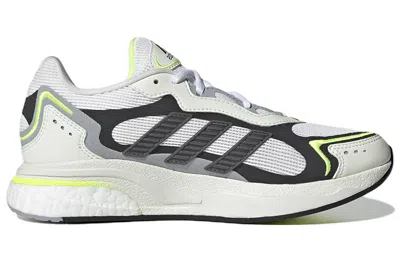 Adidas Originals (wmns) Adidas Sn1997 Cozy Wear-resistant White Black Green In Multi