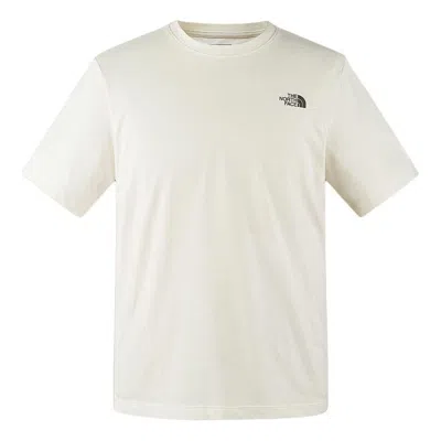 The North Face Mens Simple Dome T-shirt White In Neutral