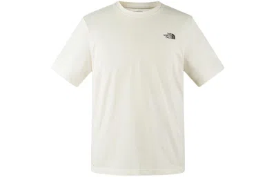 The North Face Mens Simple Dome T-shirt White In Neutral