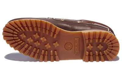 Timberland Mens  Authentics 3-eye Boat Shoe In Brown