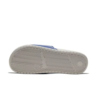 Nike Benassi Jdi Print Slide 'hiker Cartoon - Light Bone' In Multi