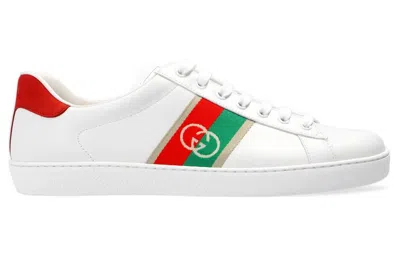 Gucci Ace 'interlocking G - White' In Multi