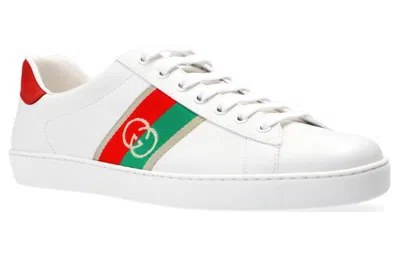Gucci Ace 'interlocking G - White' In Multi
