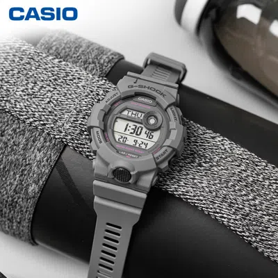 Casio G-shock Digital 'grey' In Blue