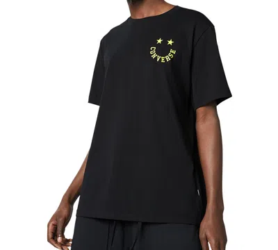 Converse Smiley Tee  Black