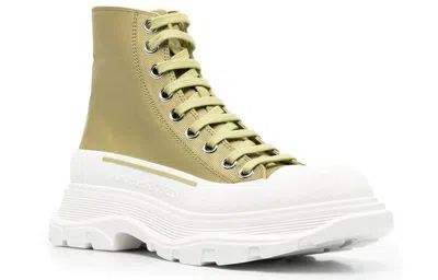 Alexander Mcqueen Alexander Mc Queen Sneaker Tread Slick In Gold