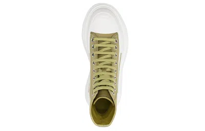 Alexander Mcqueen Alexander Mc Queen Sneaker Tread Slick In Gold