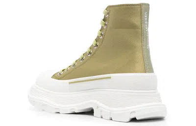 Alexander Mcqueen Alexander Mc Queen Sneaker Tread Slick In Gold