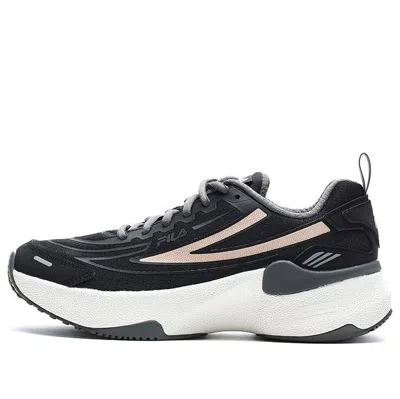 Fila (wmns)  Flow Running Shoes 'core Black Pink' In Multi
