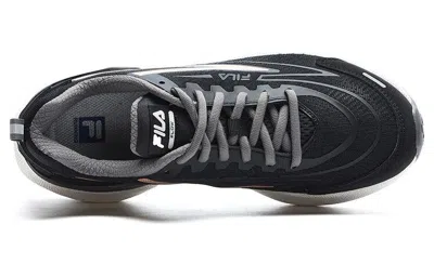 Fila (wmns)  Flow Running Shoes 'core Black Pink' In Multi