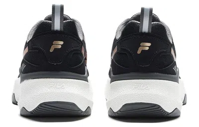 Fila (wmns)  Flow Running Shoes 'core Black Pink' In Multi