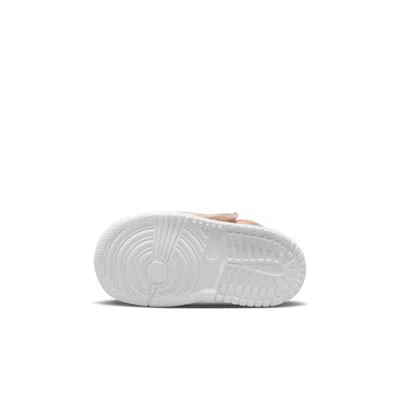 Air Jordan (td)  1 Mid Alt Se 'team Orange Sail White' In Pink