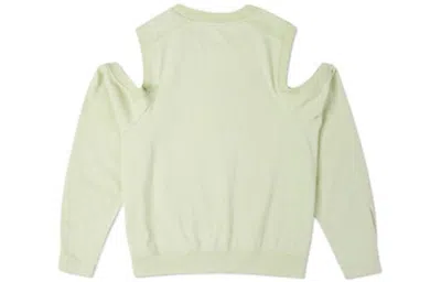 Converse (wmns)  Twisted Knits Cold Shoulder Top 'light Green'