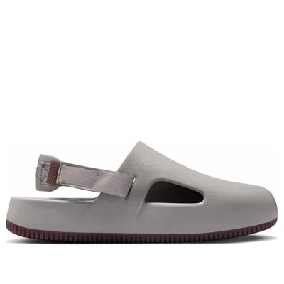 Nike Calm Convertible Slingback Mule In Gray