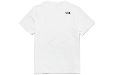 The North Face Oversized White Simple Dome T-shirt In White