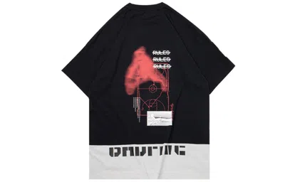 Li-ning Badfive Hoops Graphic T-shirt 'black'